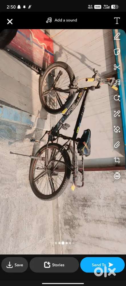 I am selling the cycle because it was not in use and no one want to us