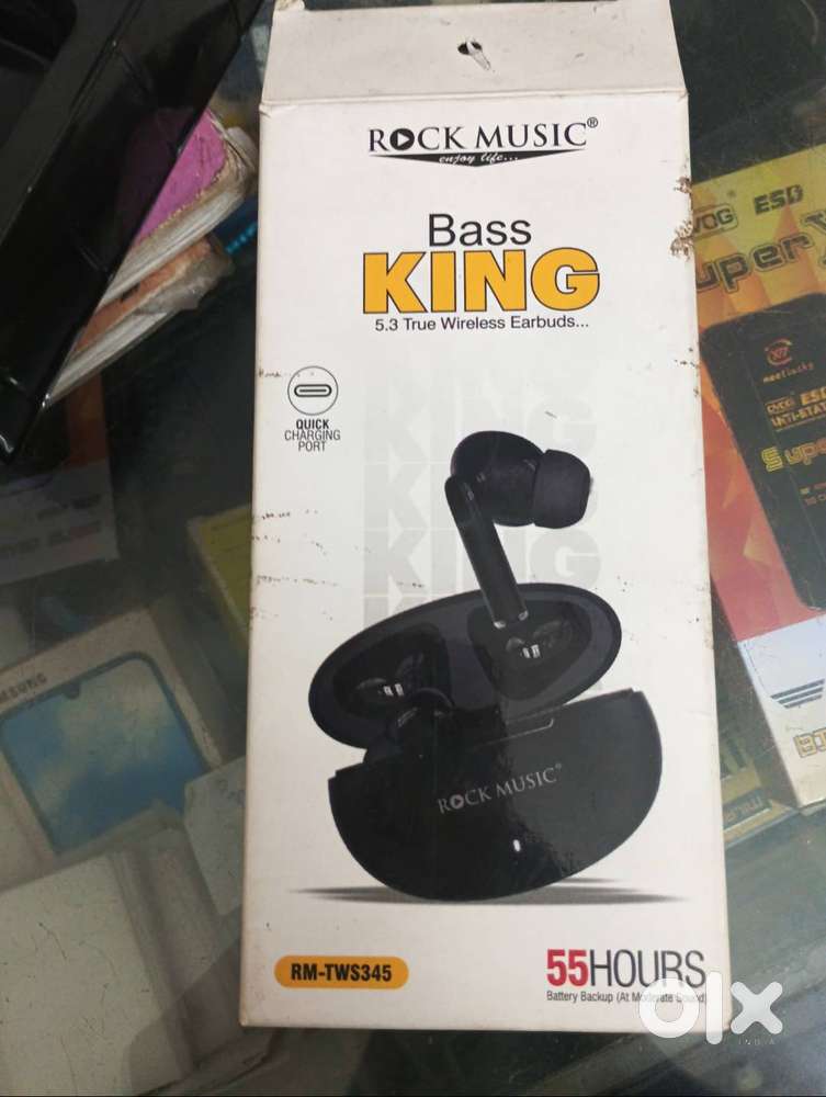 Eyerbuds Rock music bass king 1day old all ok all working