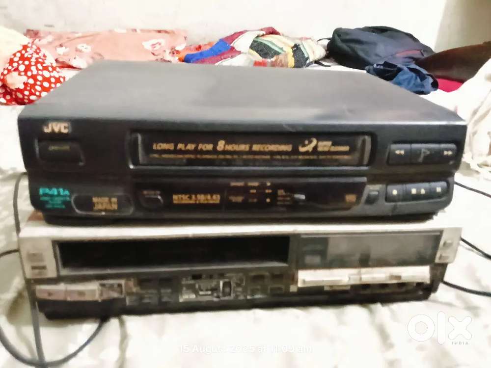 National VCR and JVC VCR