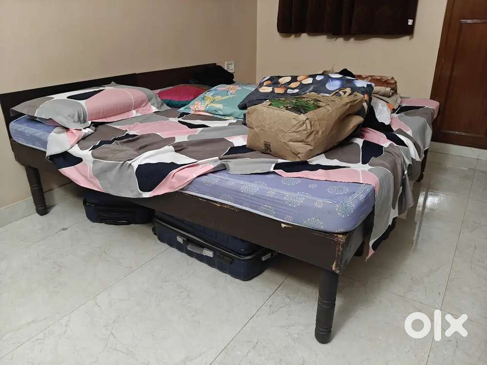 Bed , Mattress, Dressing set, Office Table