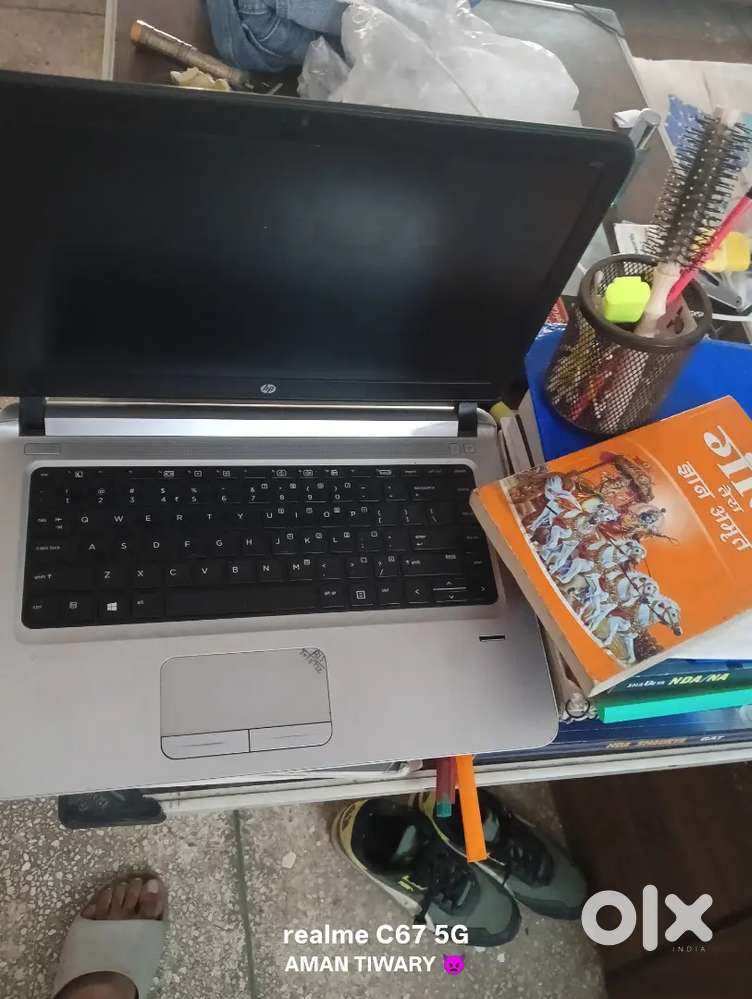 Hp laptop 1.5 years old with good condition and full warranty