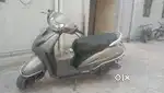 Activa 4g , matte silver colour, only minor scratches
