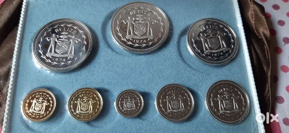 A Proof Set Of Belize.
