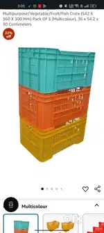 Vegetables crates