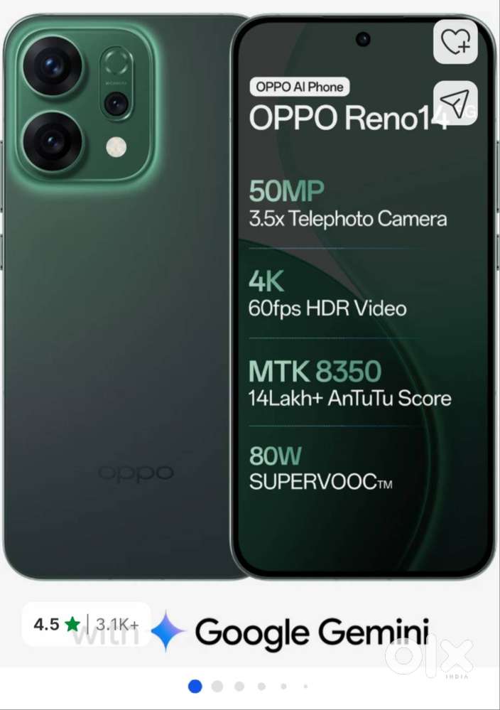 Reno 14 12+256 green