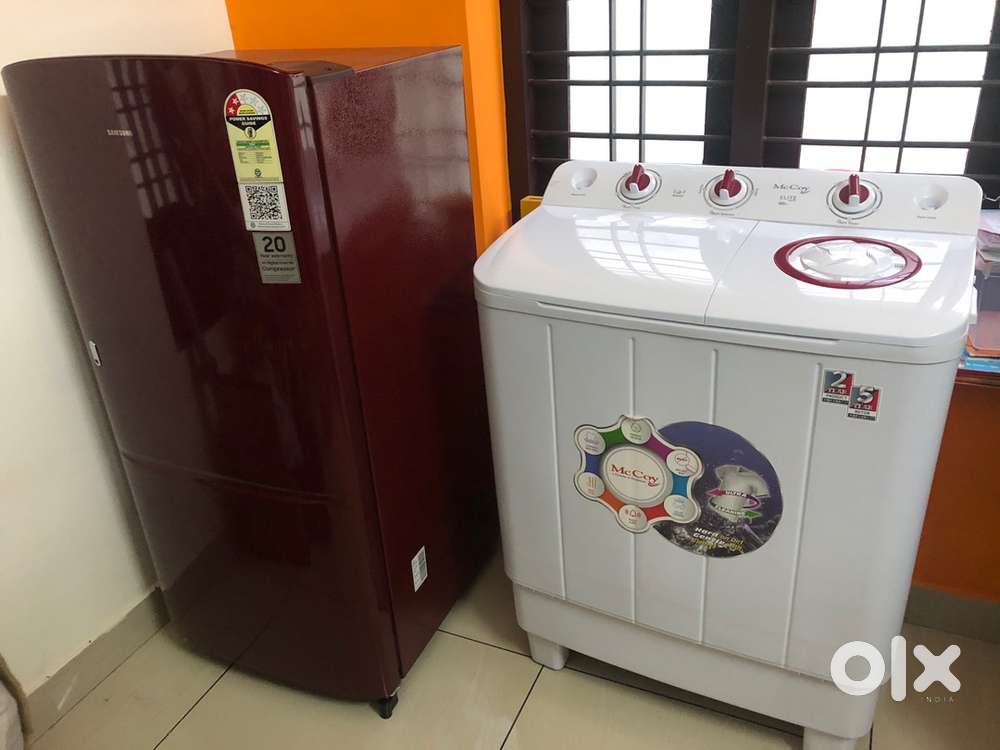 Fridge and Washing machine
