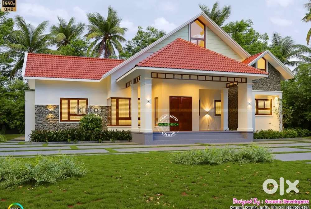 HOUSE CONSTRUCTION OFFER - 10 MINUTES FROM KOCHIN  AIRPORT - 5 CENT