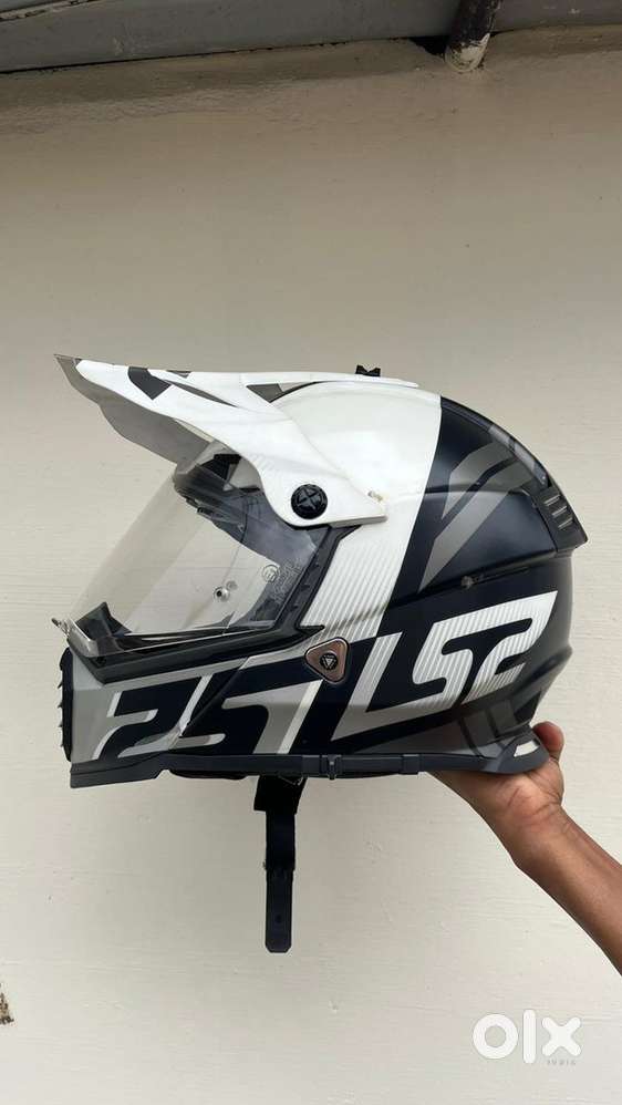 LS2 Adventure Helmet with Built-in Bluetooth & PPF Protection!