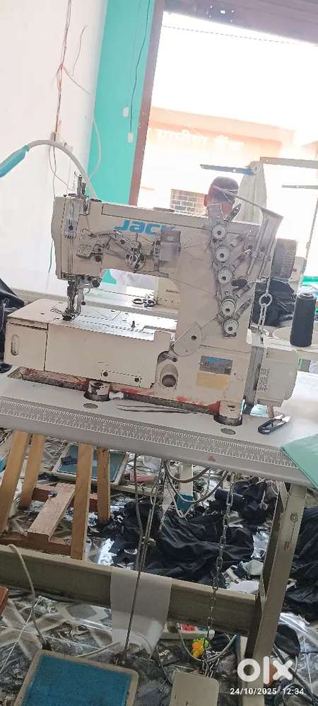 Sewing machine flatlock
