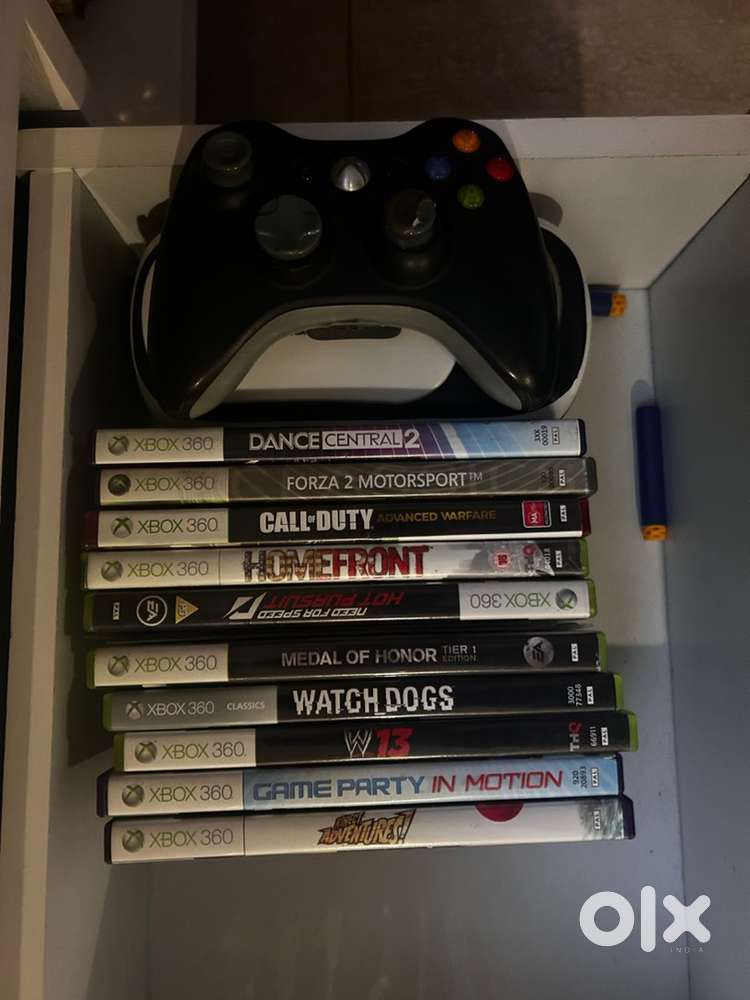 xbox 360 games and controller for sale