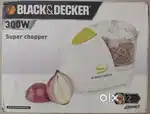 (BRAND NEW) BLACK+DECKER SC5000 300W Chopper