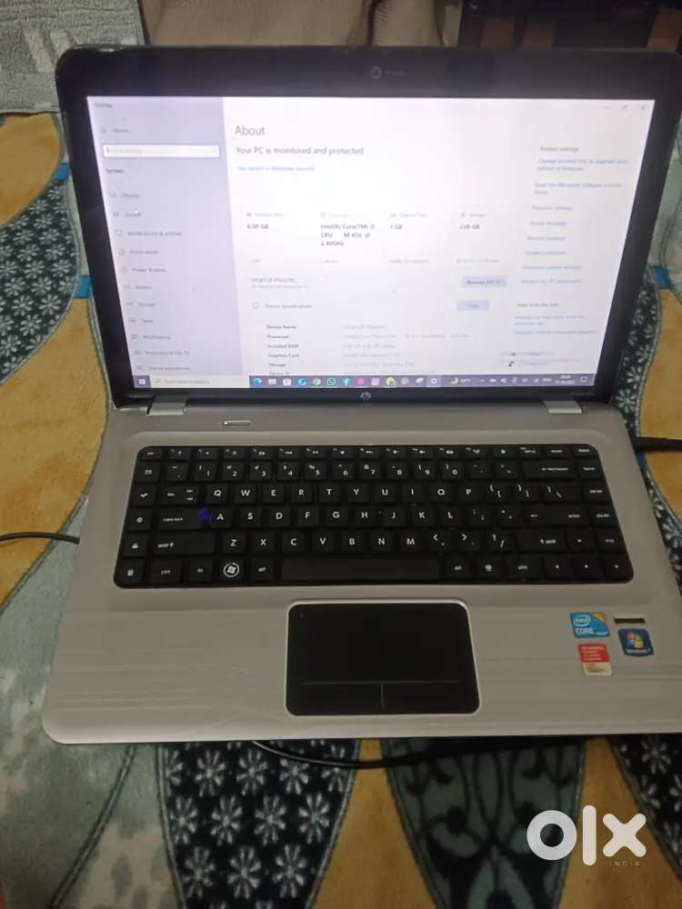 Leptop HP Intel (R) Core (TM)