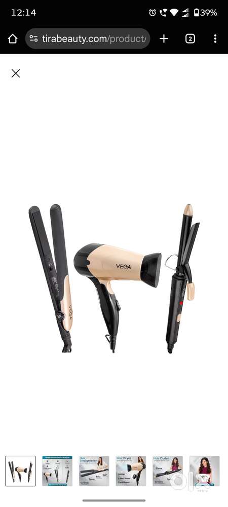 Vega straightener curler dryer