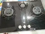 KAFF 3 BURNERS 70C.M.N703BG,Glass  Gas Hob