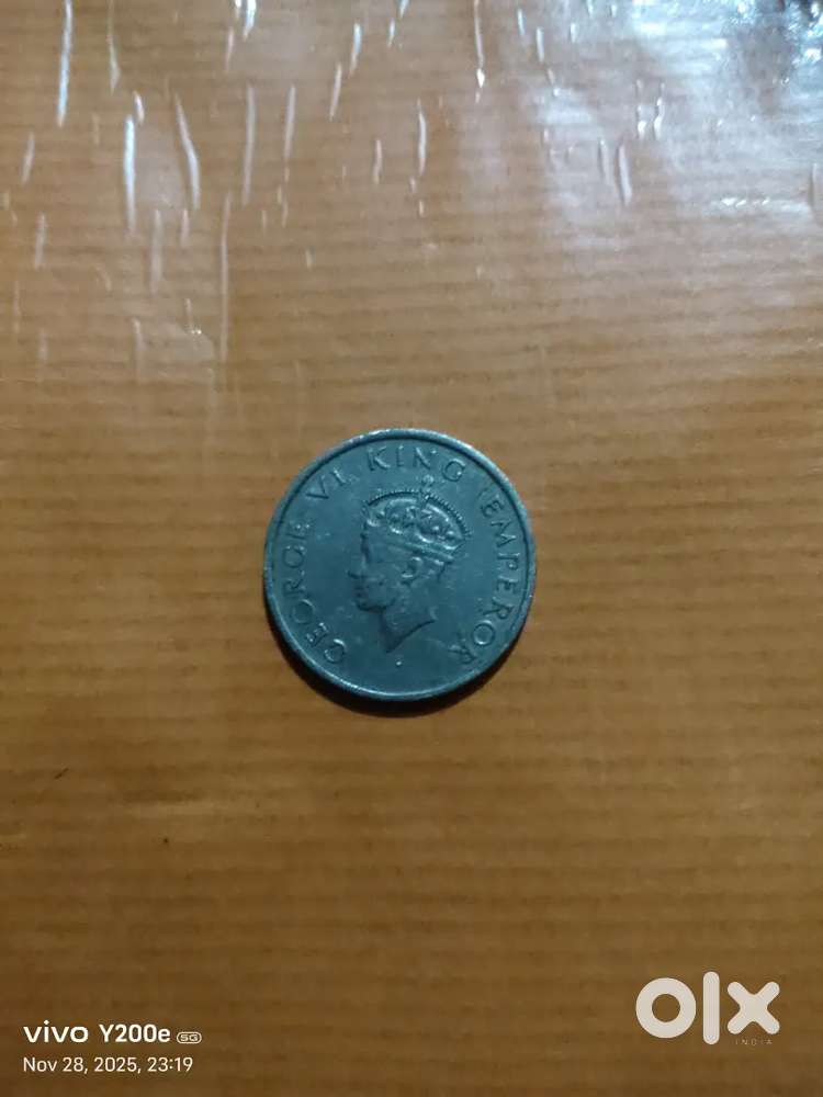 This is 1946 coin GEORGE VI KING EMPEROR