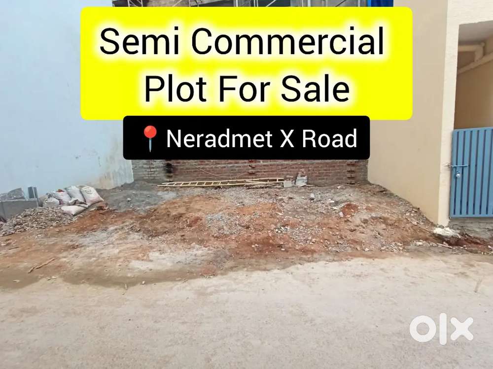 Semi-Commercial Plot Near Neradmet X Road