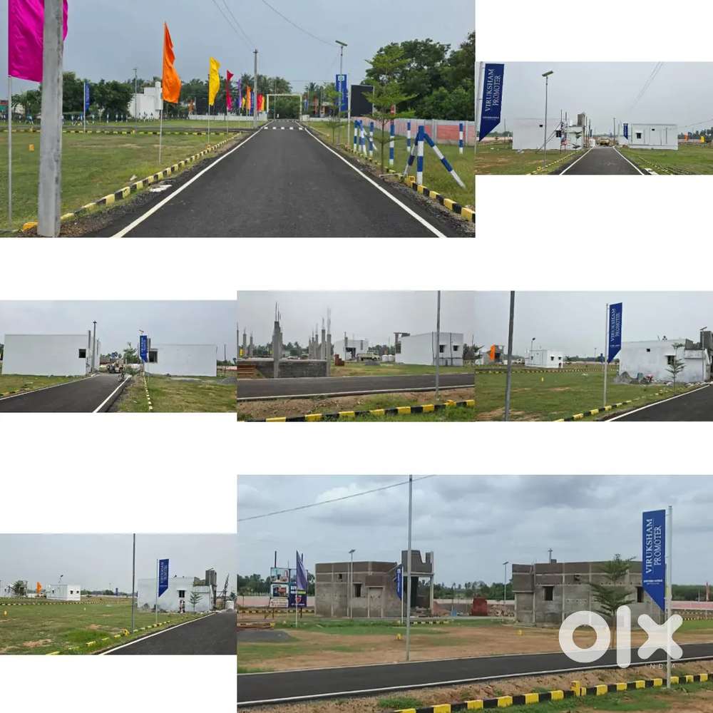 Gated Community Plots And Villa Sale Location Madurantagam