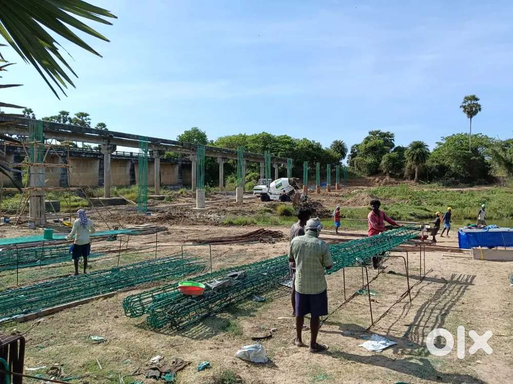 Steel labour anf pile labour