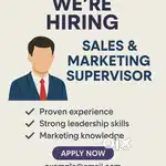 Sales and Marketing Supervisor
