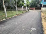Recently laid a tar road and it was developed area