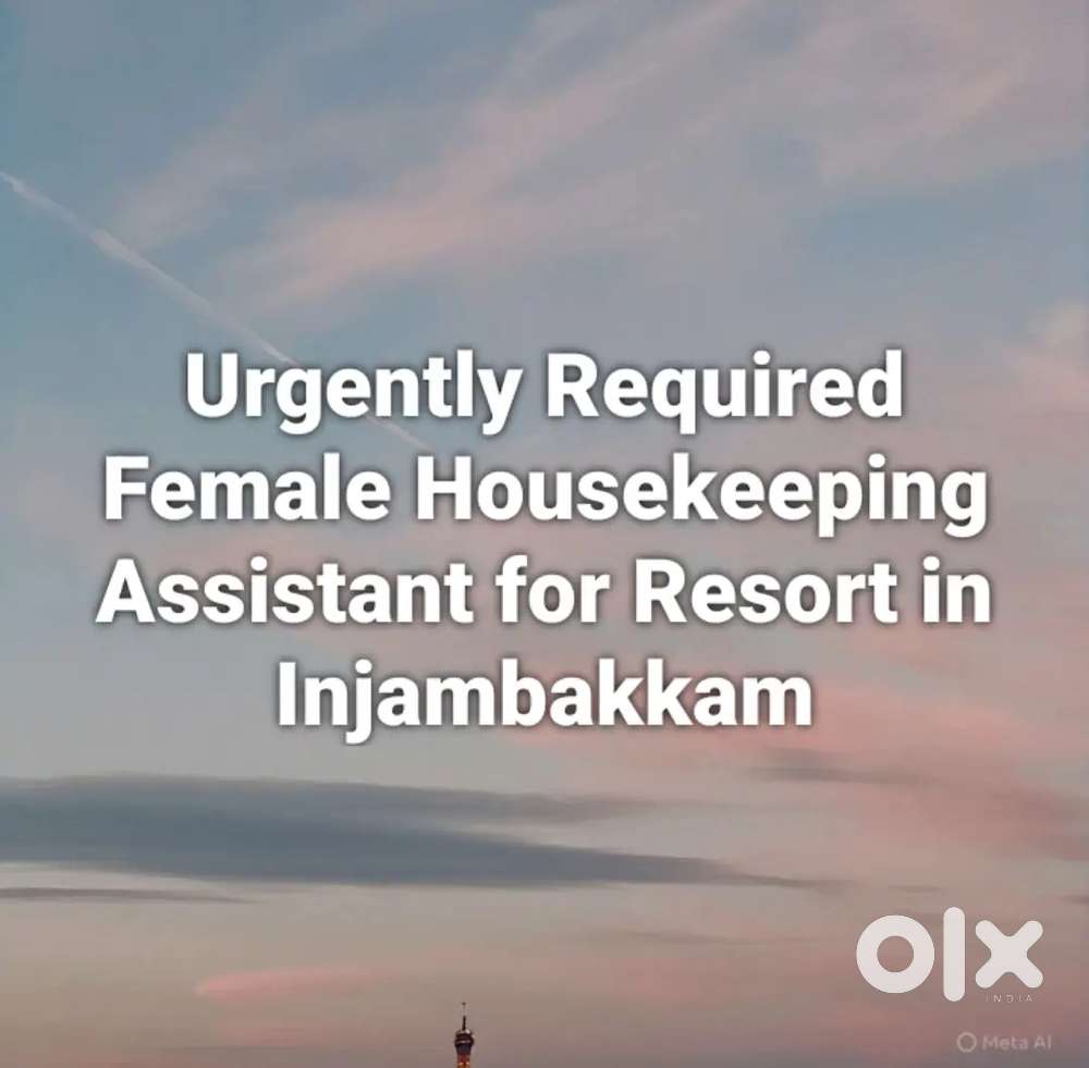 Urgently Required Female Housekeeping Assistant