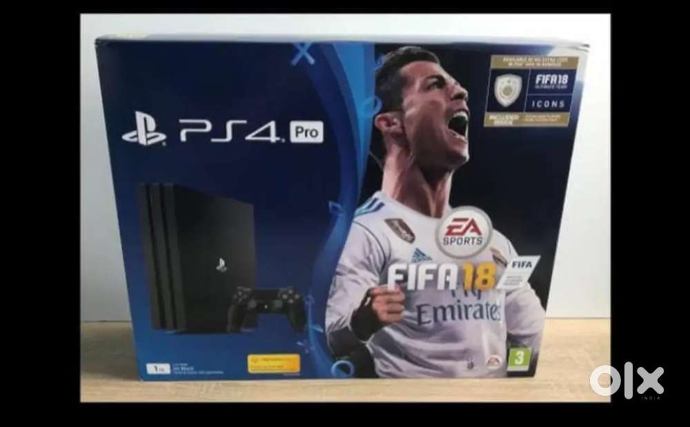 Sony PlayStation 4 Slim 500GB

Jet Black fifa bundle and controller