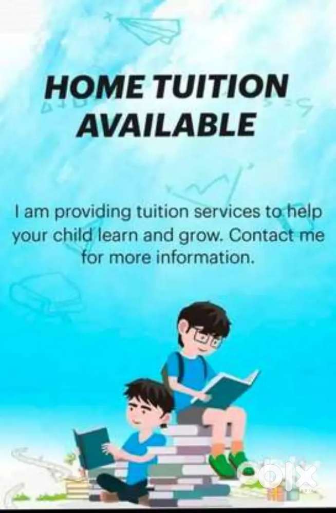 1. Expert Home Tuition Available – All Subjects (except hindi)/
