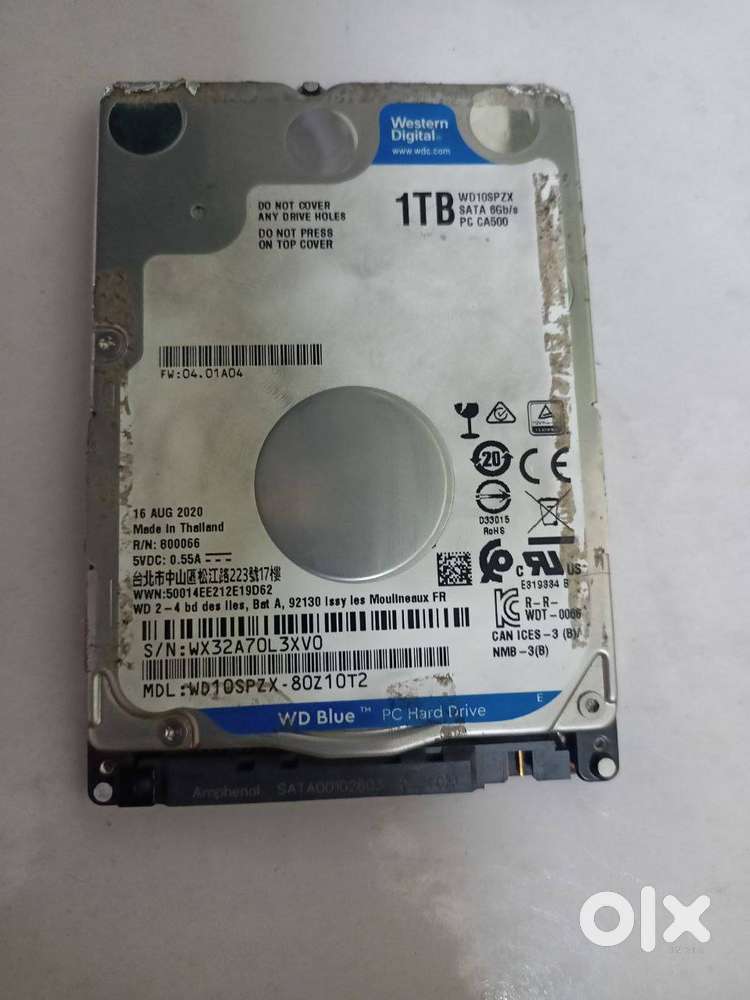 Laptop hard disk WD - 1TB