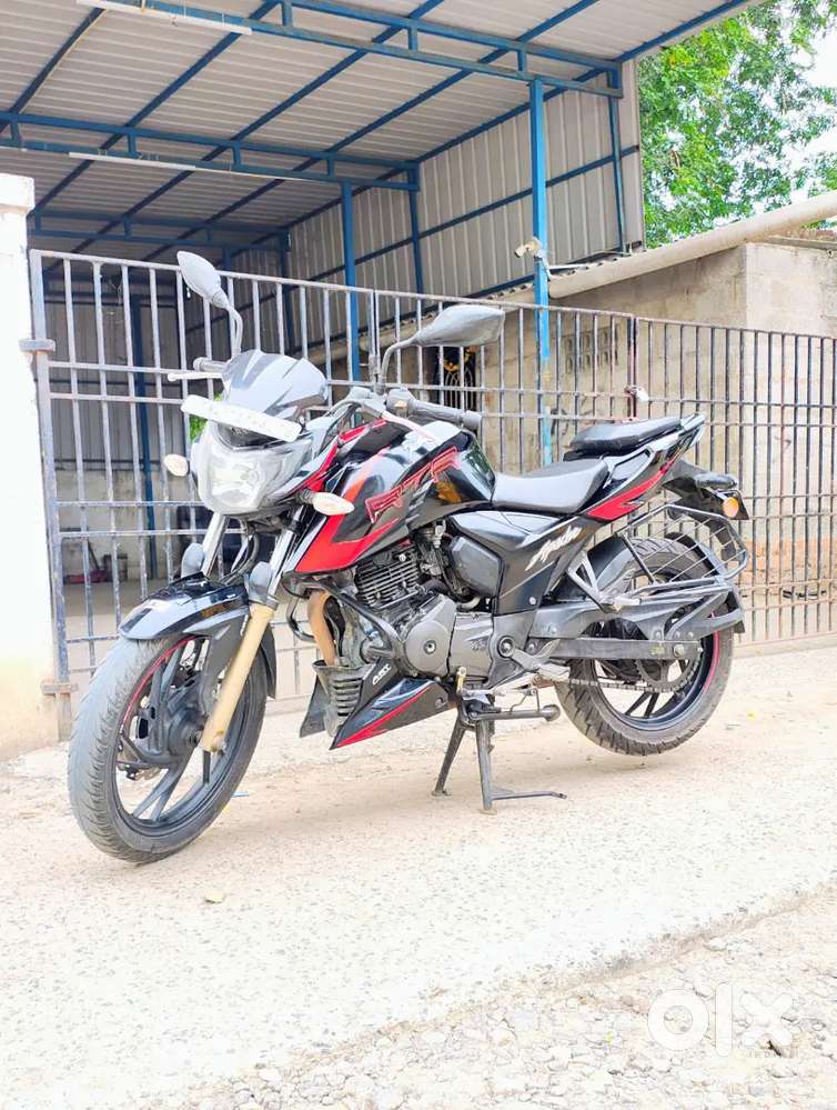 TVS Apache Rtr 200 4v, 2019, dual disk, excellent condition