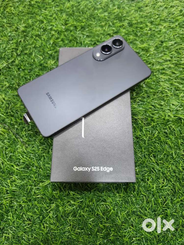 Samsung galaxy S25 Edge Jet black 12gb ram 512gb storage Indian Unit