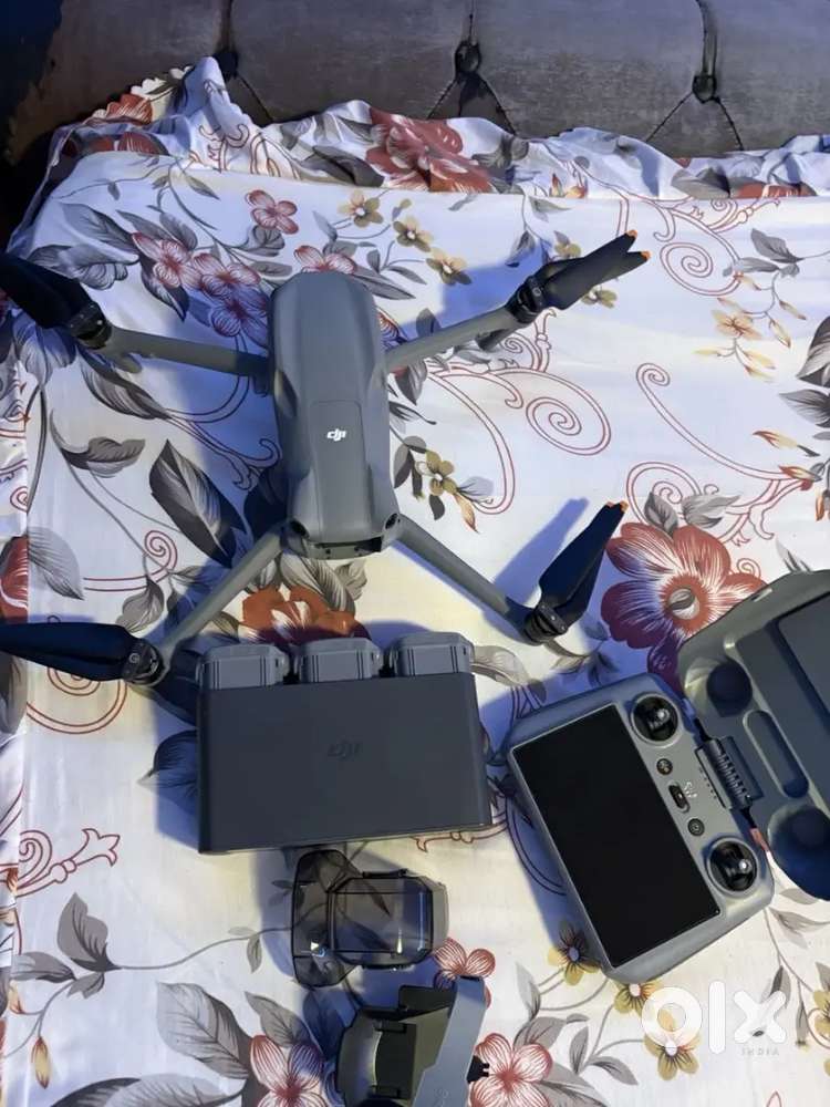 DJI Air 3S Fly More Combo RC 2 Remote Controller, 3 Batteries, used