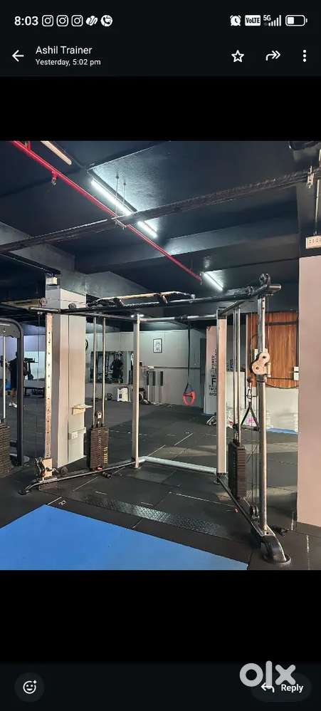 Functional trainer or cable cross over gym equipments