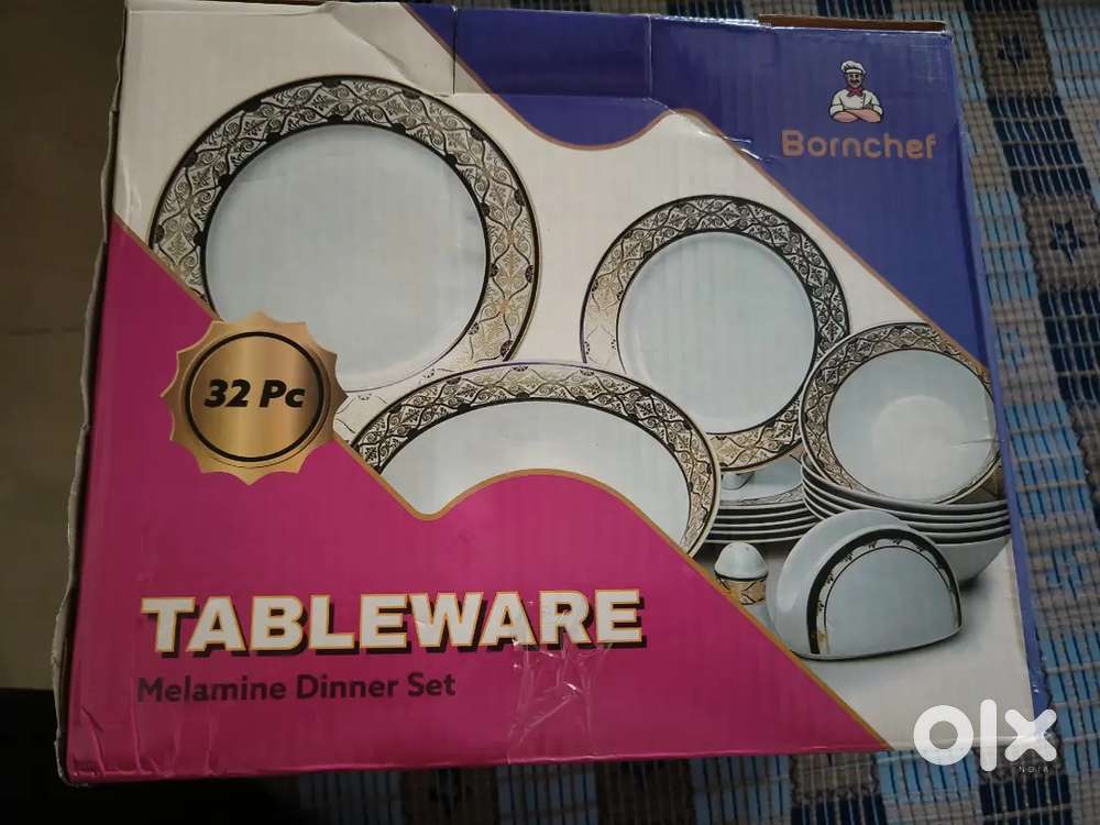 Melamine dinner set
