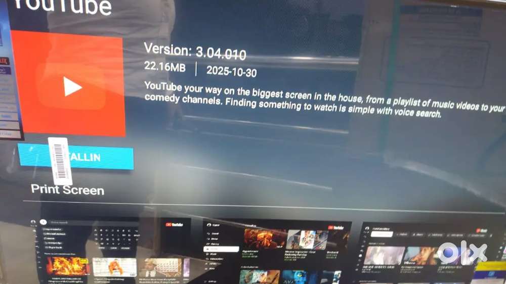 New Crown Smart TV 32 inches. box pack not use...