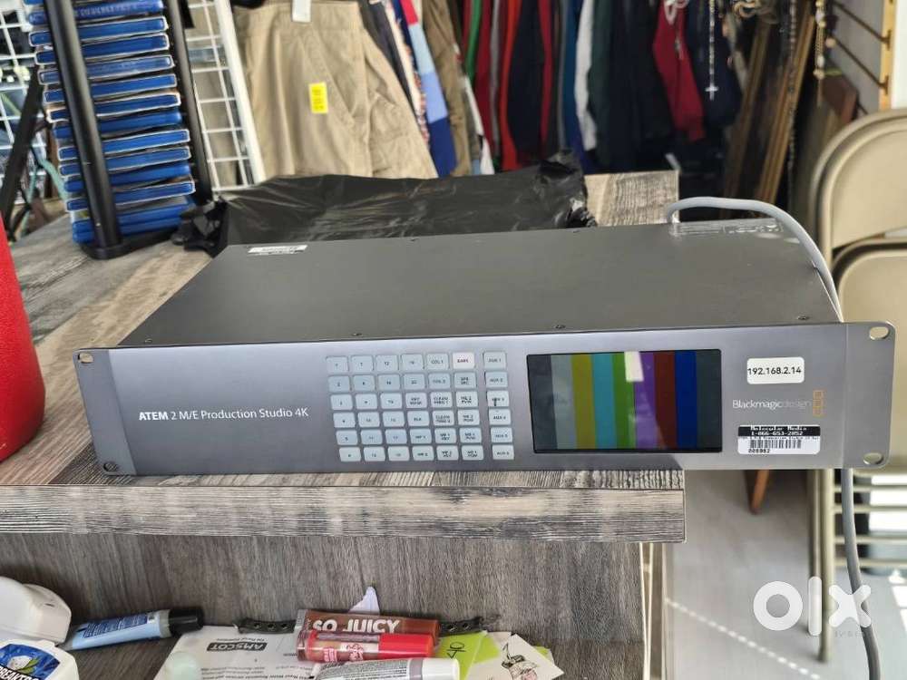 Blackmagic Design ATEM 2 M/E Production Studio 4K Switcher