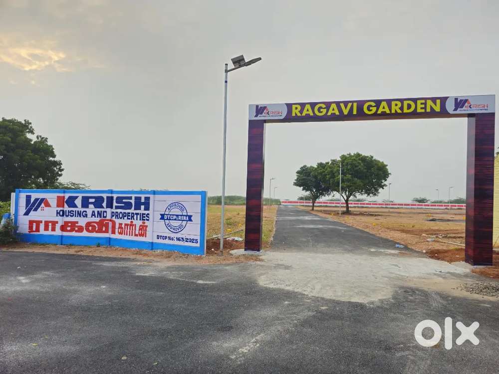 Primium plots near othakadai on road property