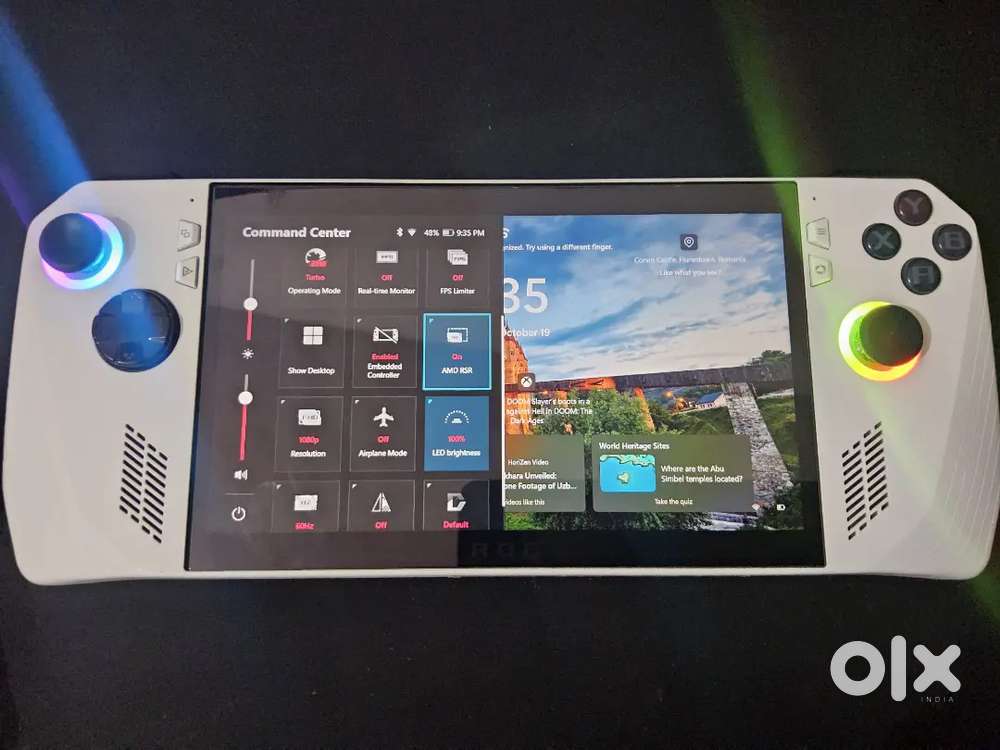 ROG Ally  16GB LPDDR5 6400MT  512GB M.2 SSD Accessories worth 5500+