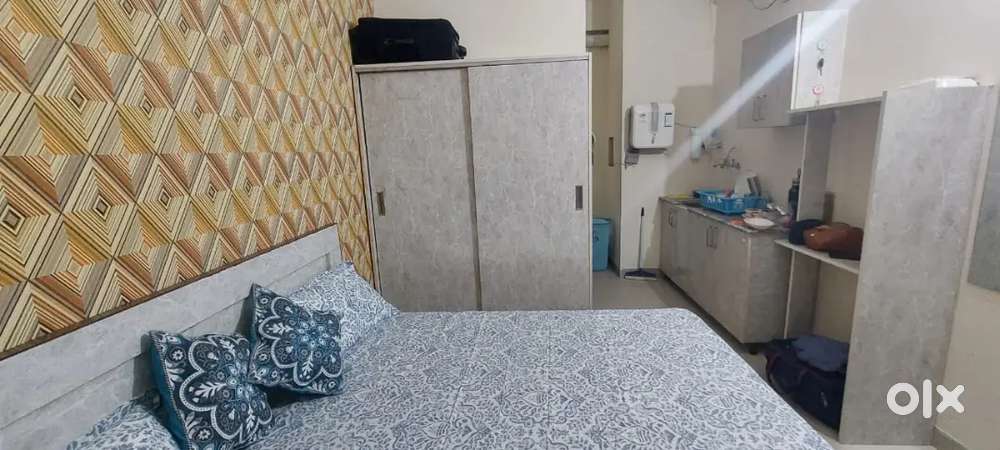 Fully furnished studio apartment available on vip road Zirakpur