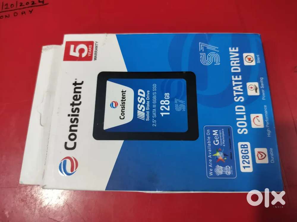 Box packed consistent 128 gb 2.5 sata SSD