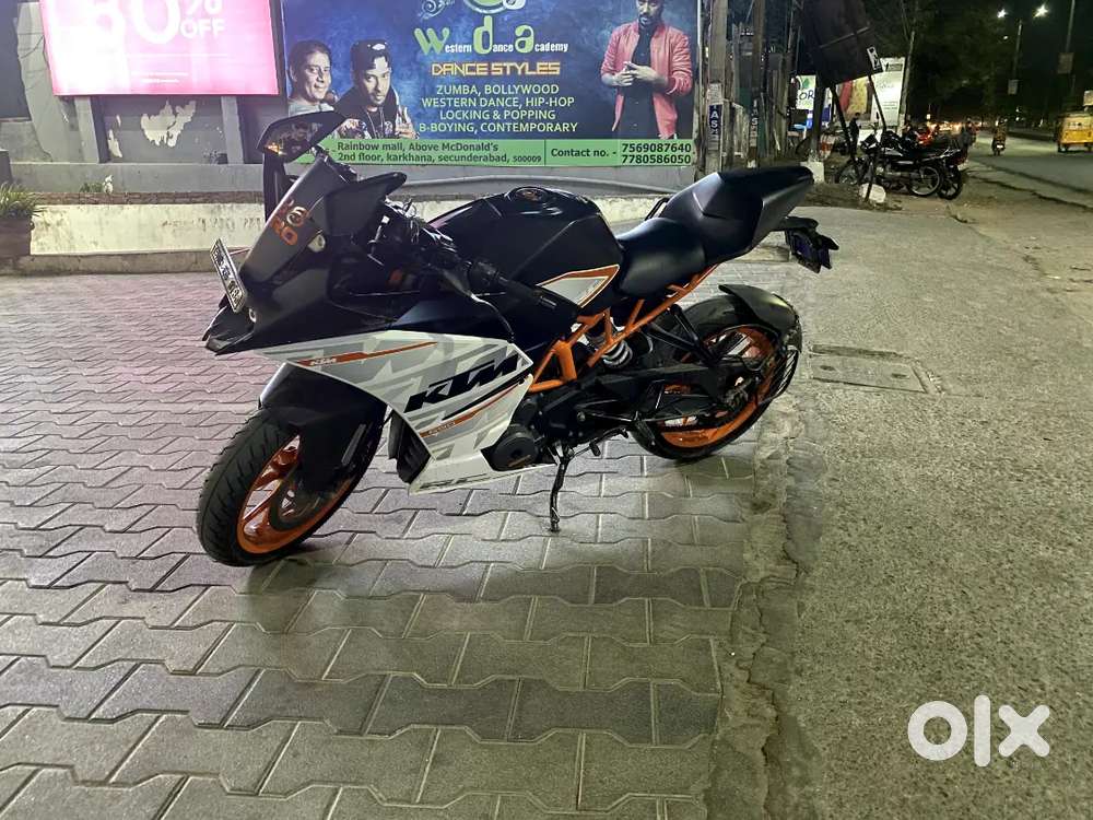 KTM RC 390 WITH 786 NUMBER PLATE