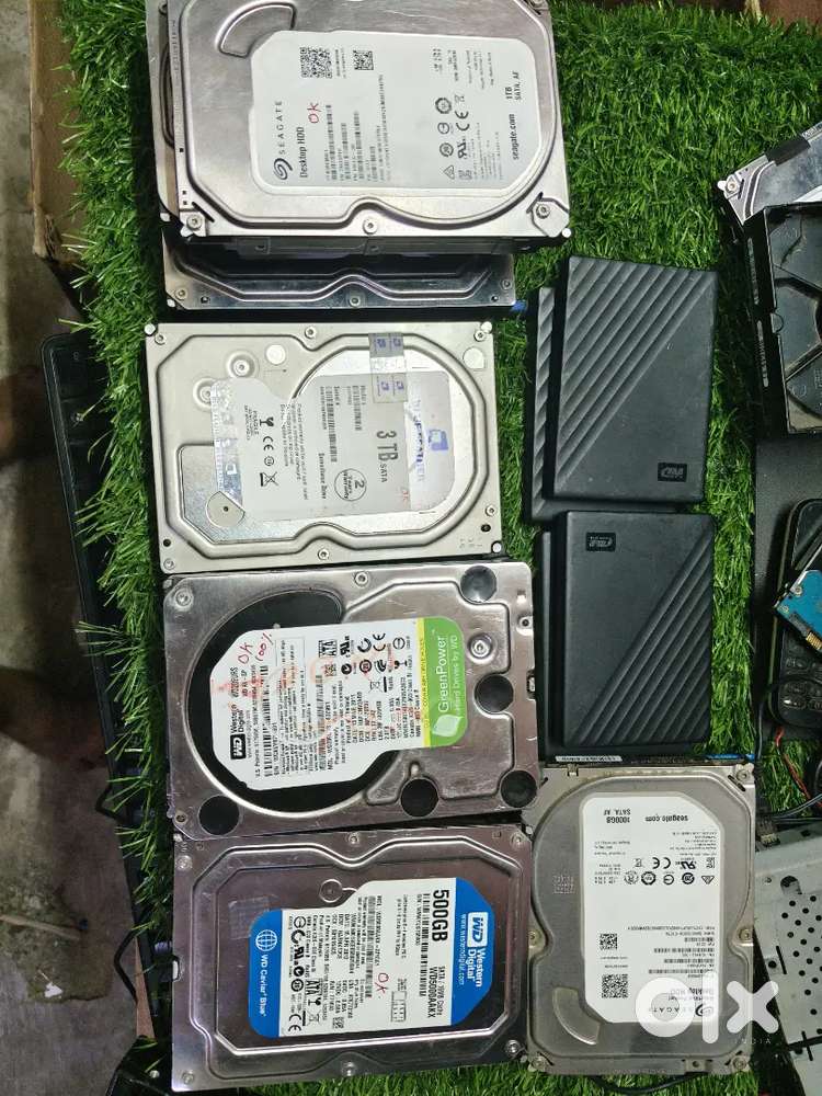 Hard disk available
