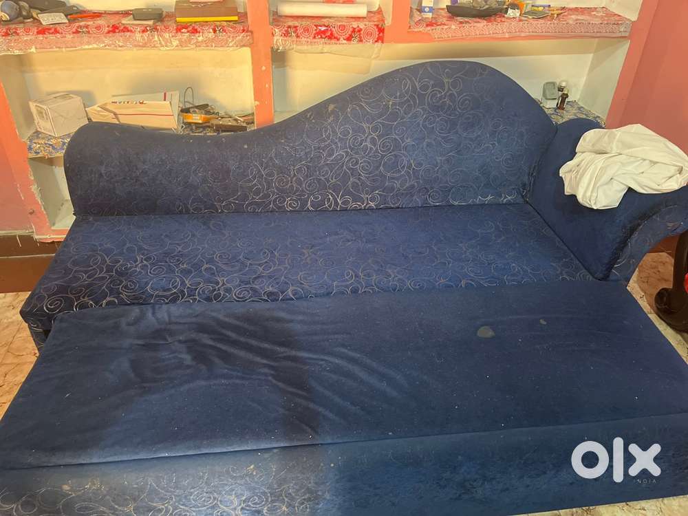 Foldable sofa cum bed