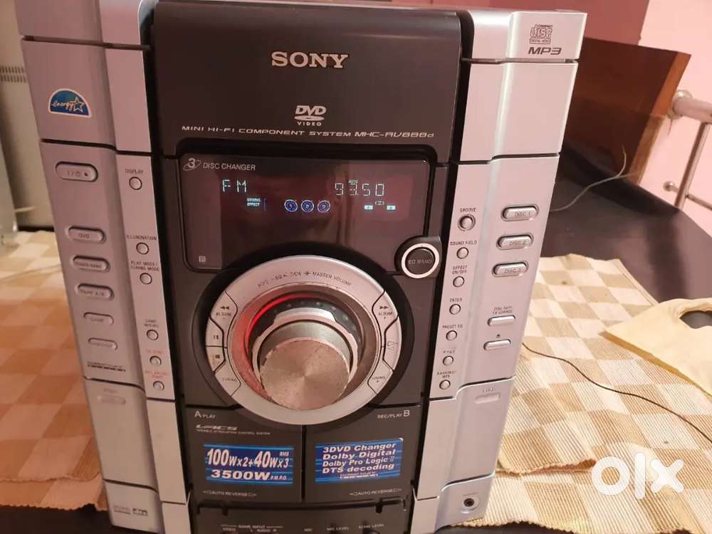 Sony music system 3500 w pmpo
