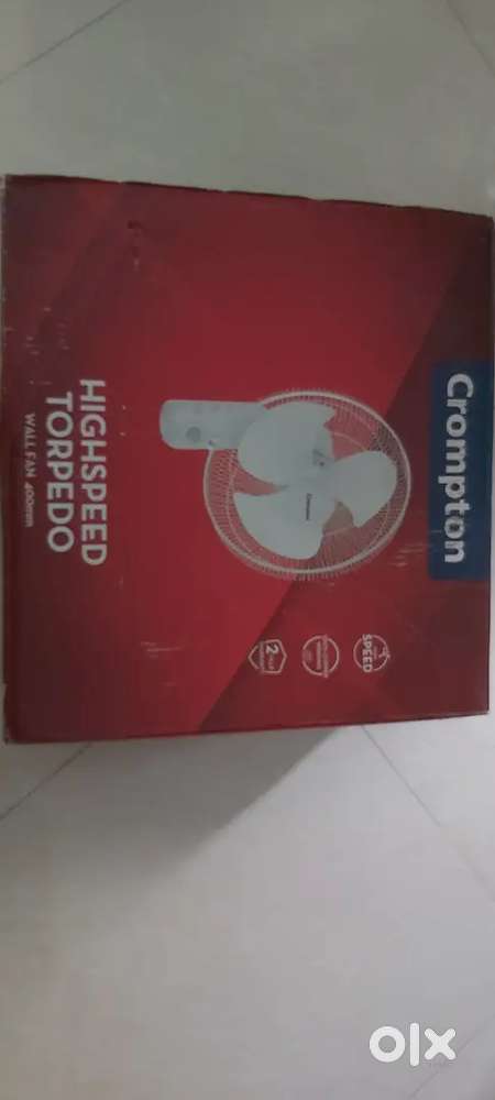 New Crompton highspeed torpedo Fan