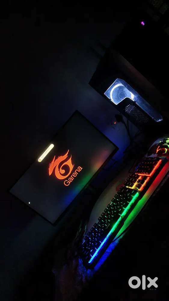 Monitor cpu ups speakers keyboard mouse