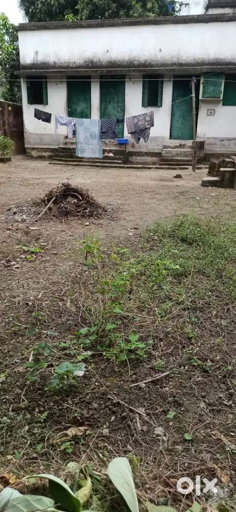 The plot is for sale with 2200 sq feet area and with a 3 bedroom house