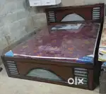 New luxury model Queen size bed with storage at very affordable price