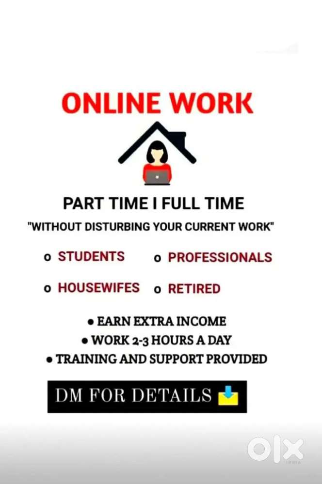 Online work from home
