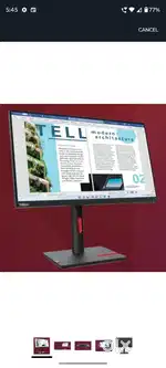 Lenovo 24 inch monitor