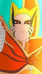 It's a good digital art of NARUTO